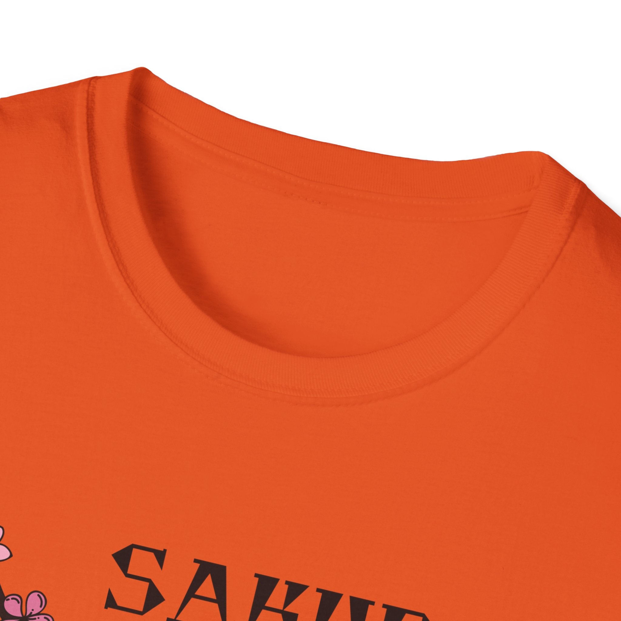 Sakura T-Shirt Japanese Art Shirt Unisex Softstyle Cherry Blossom Flower T-shirt