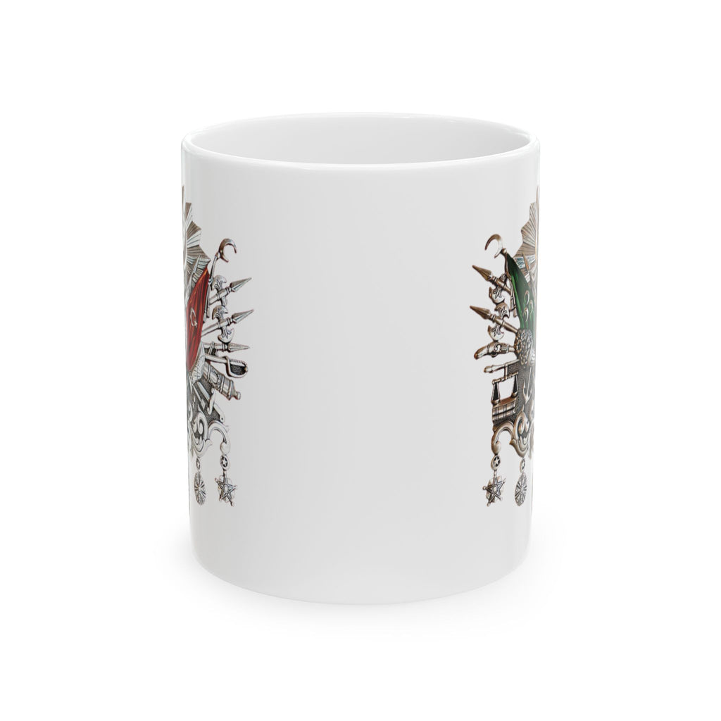 Ottoman Empire Emblem Mug Coffee Tea Cup Ceramic Mug Cute Gift History Lovers Turkiye Gift