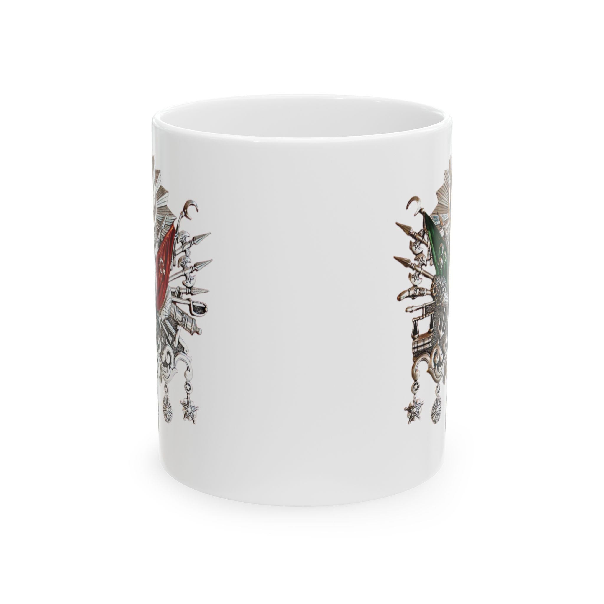 Ottoman Empire Emblem Mug Coffee Tea Cup Ceramic Mug Cute Gift History Lovers Turkiye Gift