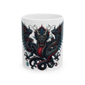 Japan Dragon Mug White Ceramic Tea Coffee Cup Unique Birthday Gift Animal Lover 11oz Dragons