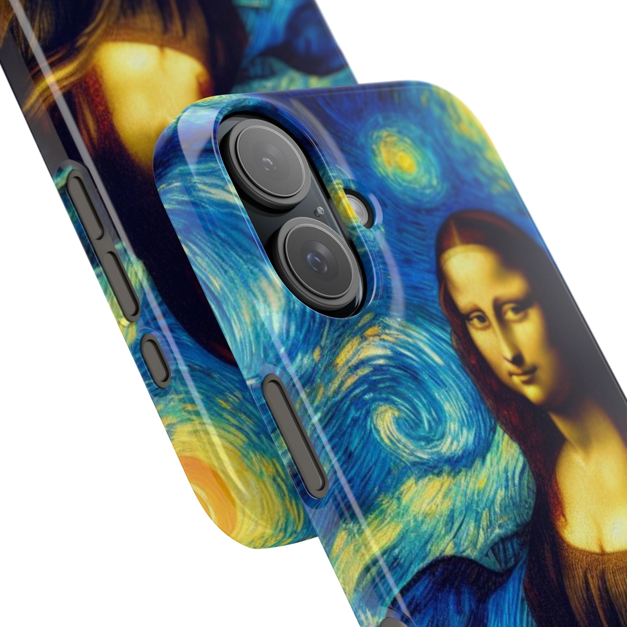Funny Mona Lisa Phone Cases Van Gogh Starry Night Case Unique Gift iPhone 17 New