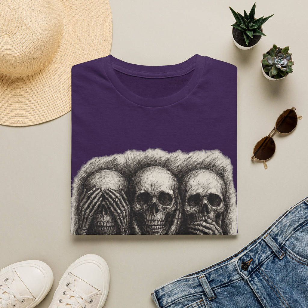 Mens Skull T-shirt Graphic Tees Skeleton Apparel Clothing Skulls Accessories Best Gift
