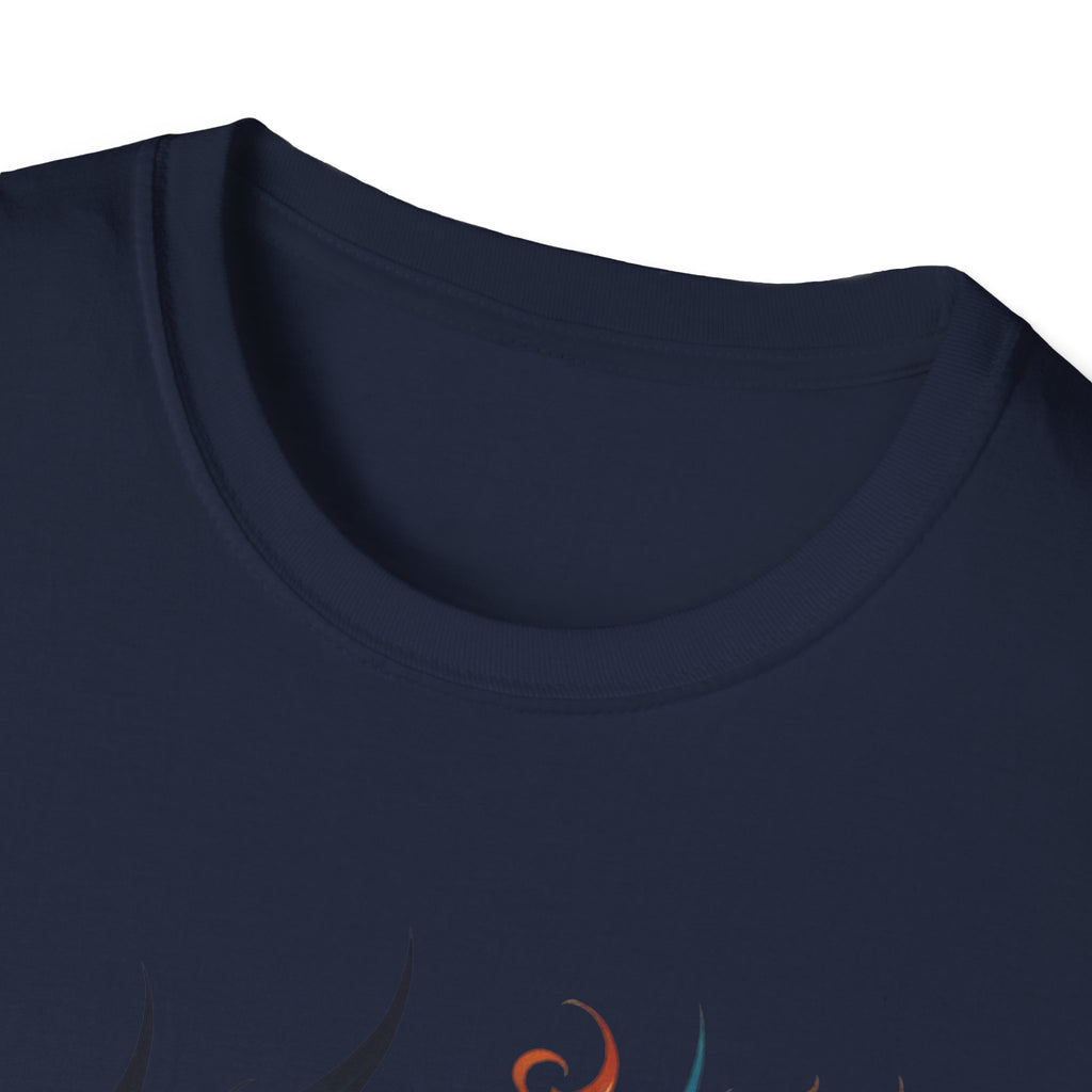 Dragon T-shirt Mens Graphic Tee Clothing Apparel Chinese Symbol Unisex Softstyle