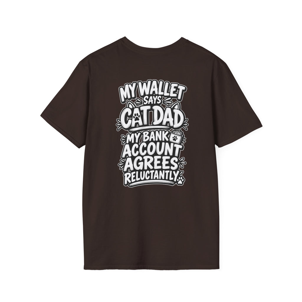Cat Dad Shirt Pet Lover Tshirt Funny Cat Lover Graphic Tee Dark Humor Tee Unique Gift Funny Tshirt