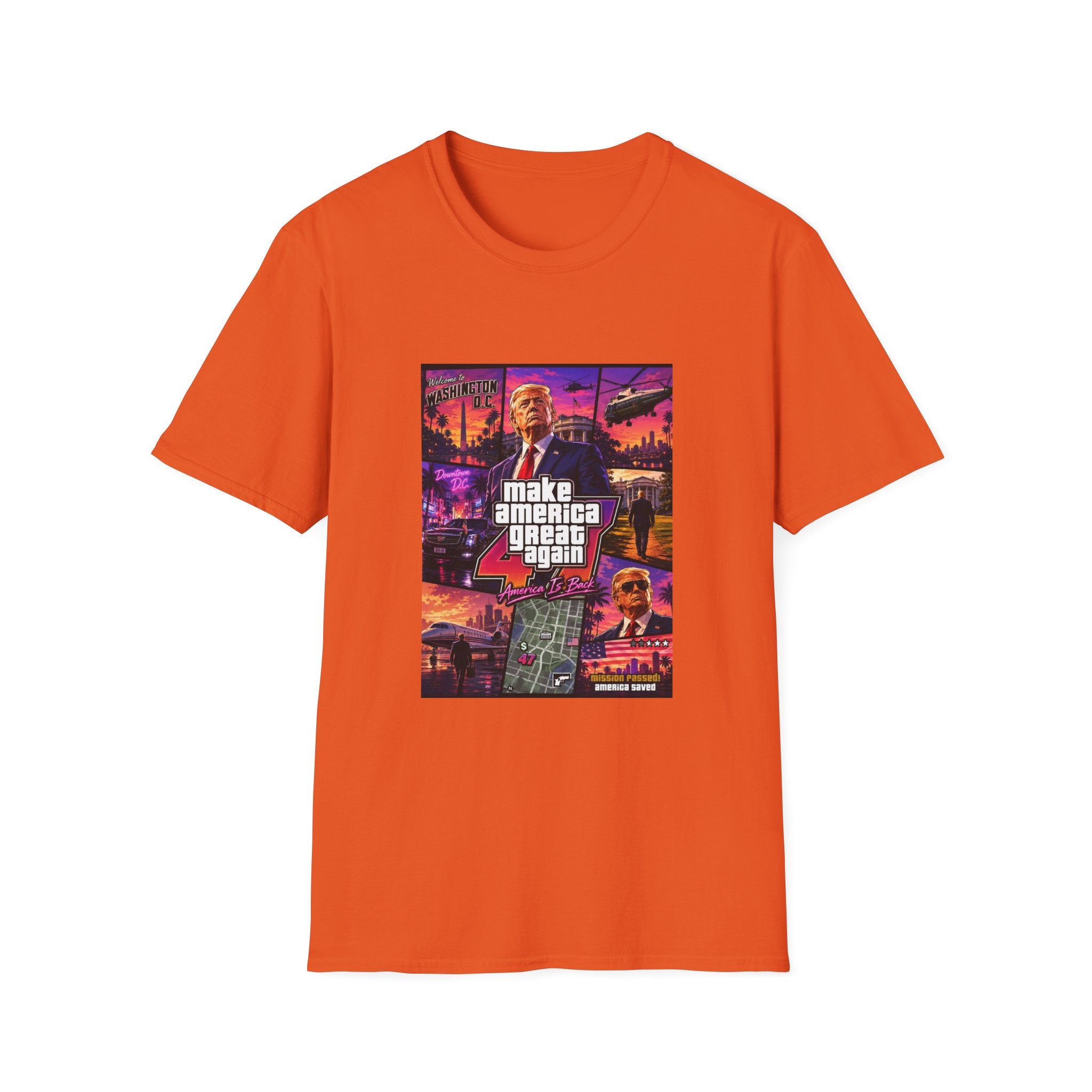 Funny Trump Make America Great Again T-Shirt Patriotic Political Trump Artwork