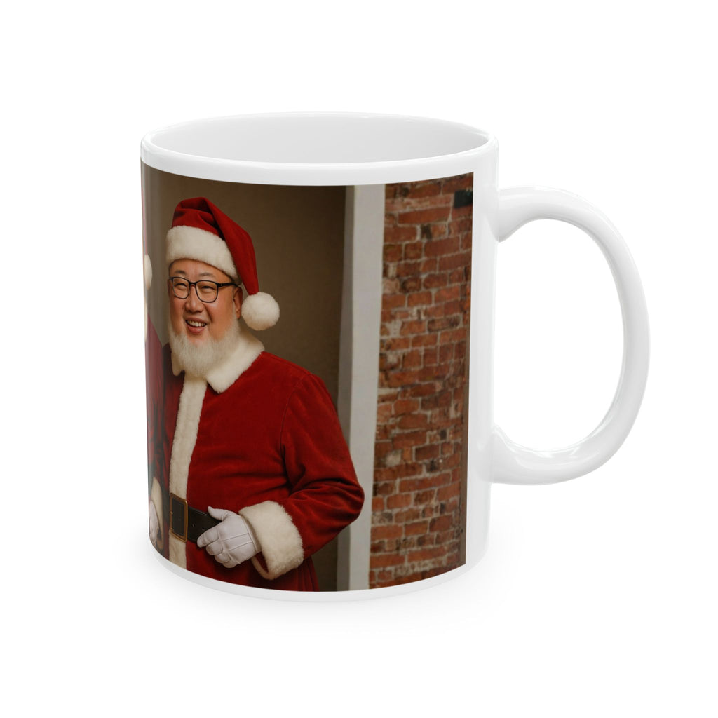 Funny Christmas Donald Trump Kim Putin Santa Claus Coffee Cup Tea Mug Unique