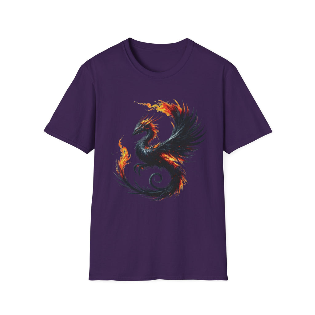 Dragon T-shirt Mens Graphic Tee Clothing Apparel Chinese Symbol Unisex Softstyle Unique Tshirt Best Gift