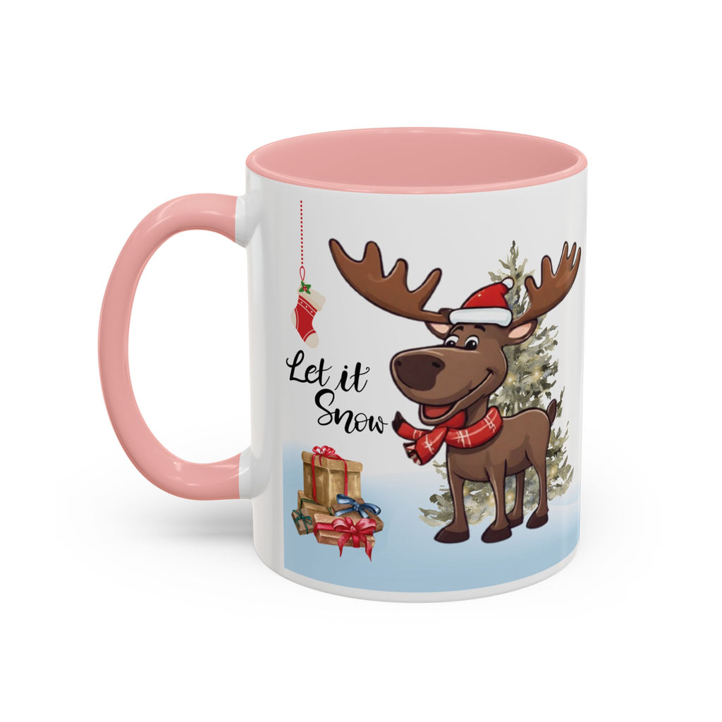 Christmas Mug Accent Funny Moose Mug Coffee Mug Cute Unique Gift Cup Travel Mug