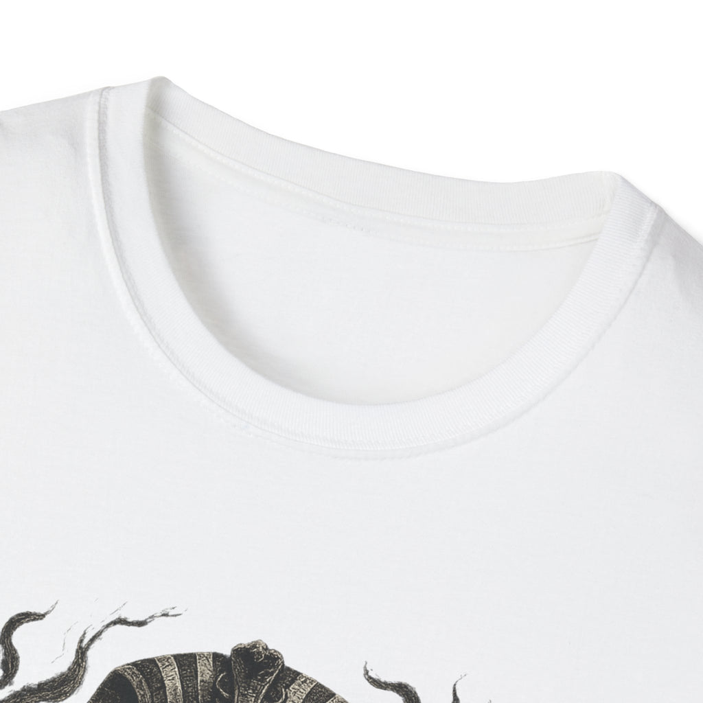 Vintage Mens T-shirts Egyptian Skull Graphic Tees Men Pharaoh Unisex Clothing Best Gift