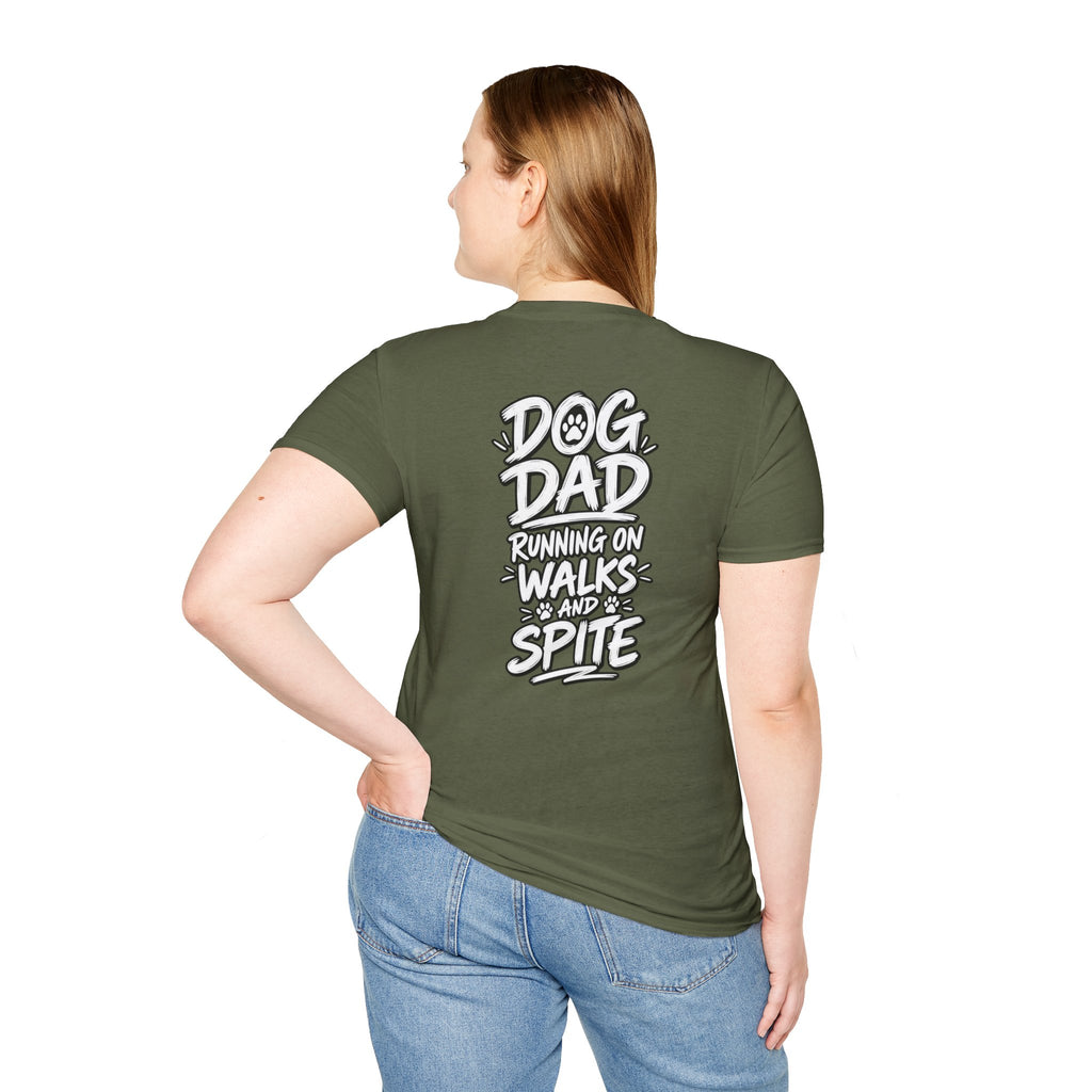 Dog Dad Gift Shirt Funny Sarcastic Dark Humor Tshirt Dog Lover Graphic Tee