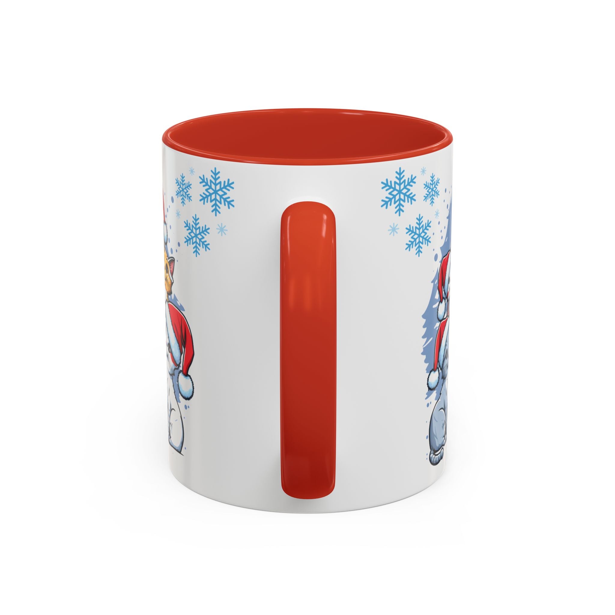 Christmas Ceramic Mug Cat Best Gift Holiday Festive Cup Christmas Gift Cute Kids