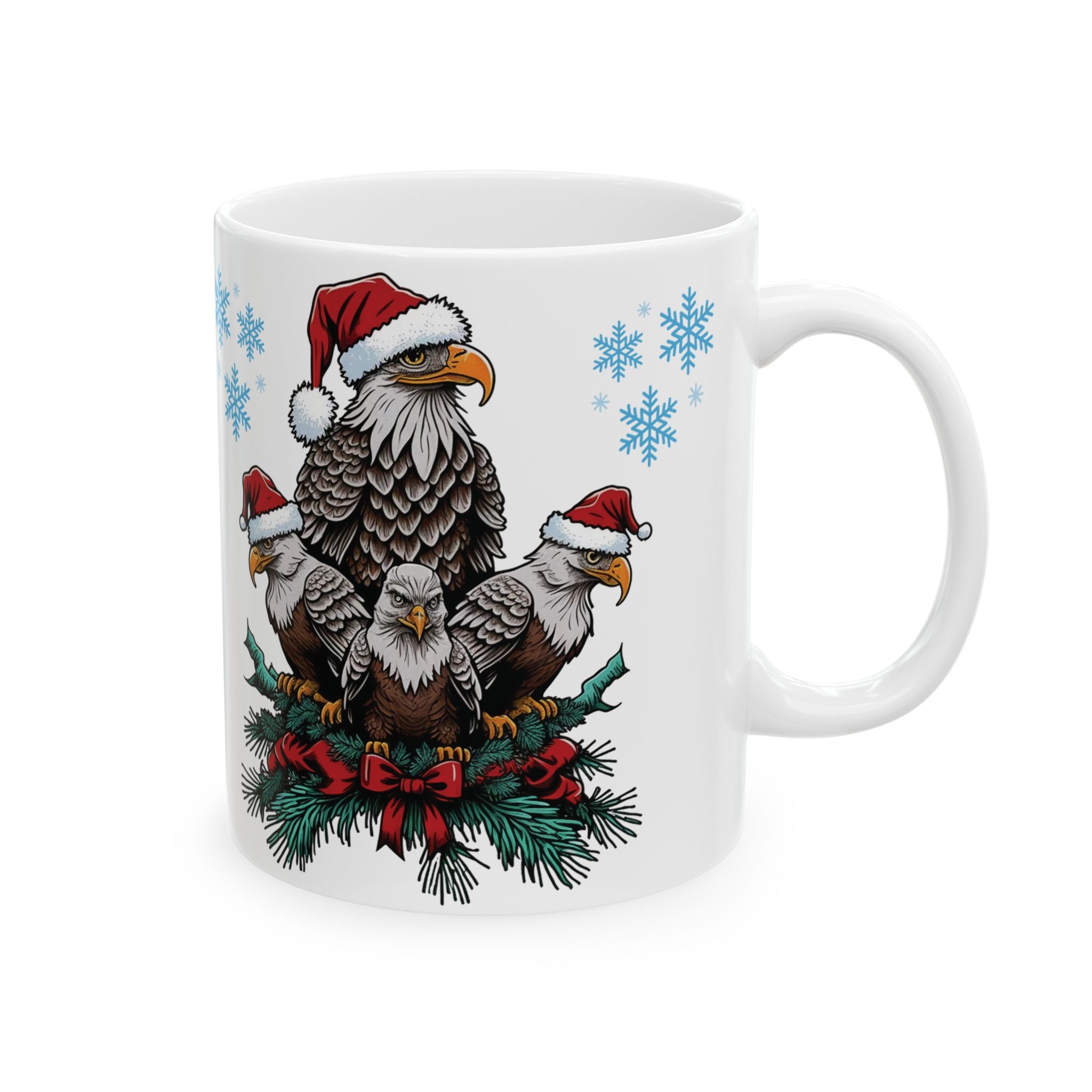 Christmas Mug Eagle Mug Best Gift Holiday Coffee Cup Funny Christmas Gift Cute