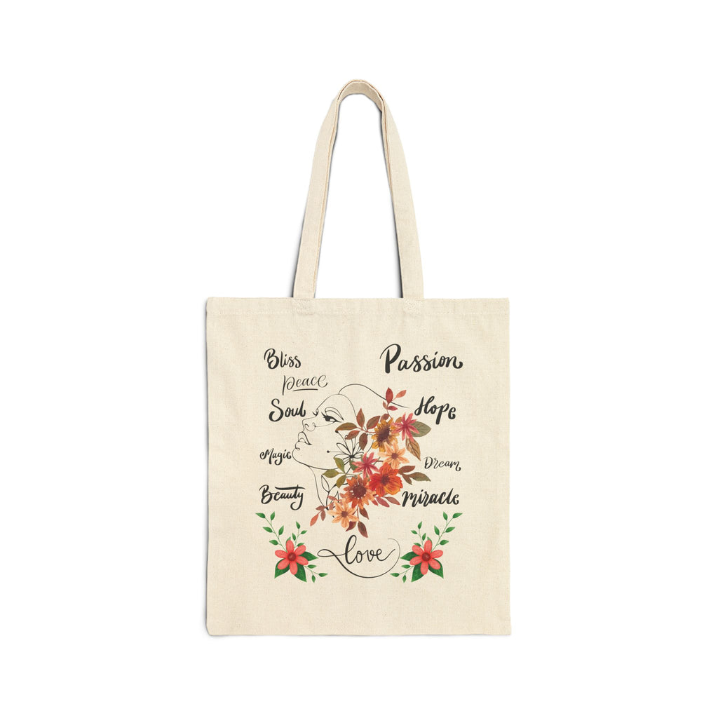 Women's Tote Bag Girl Cotton Canvas Bag For School Best Gift Wife Girlfriend Us Best Gift