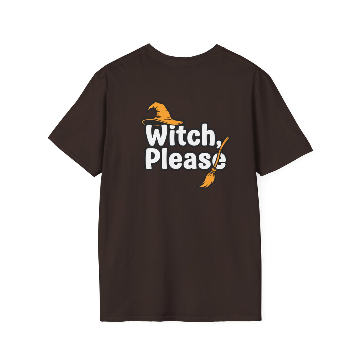 Dark Humor Halloween Shirt Witch Please Funny Sarcastic Witchy Unisex Softstyle Tee Adult Halloween Gift