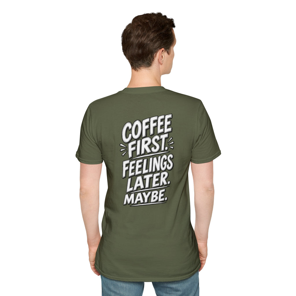 Funny Dark Humor Tshirt — Funny Office Tshirt Dark Humor Coffee Lover Graphic Tee Unique Gift