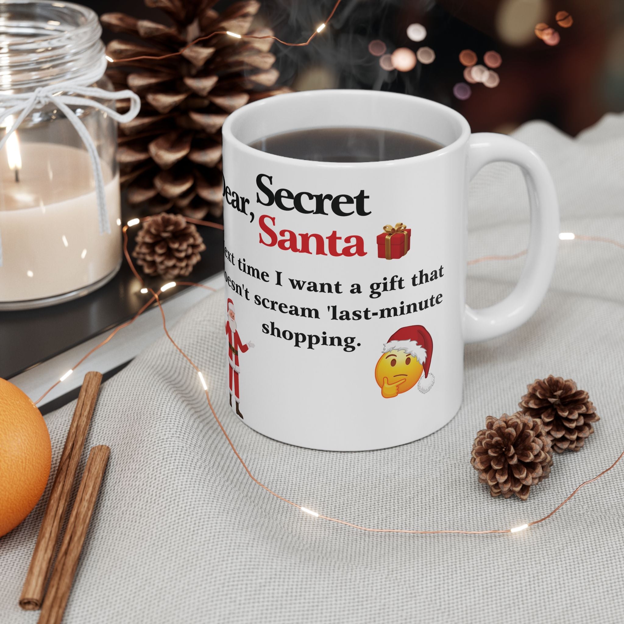 Secret Santa Gift Mug Office Christmas Mugs Funny Gift I Got This Xmas Cup 2027