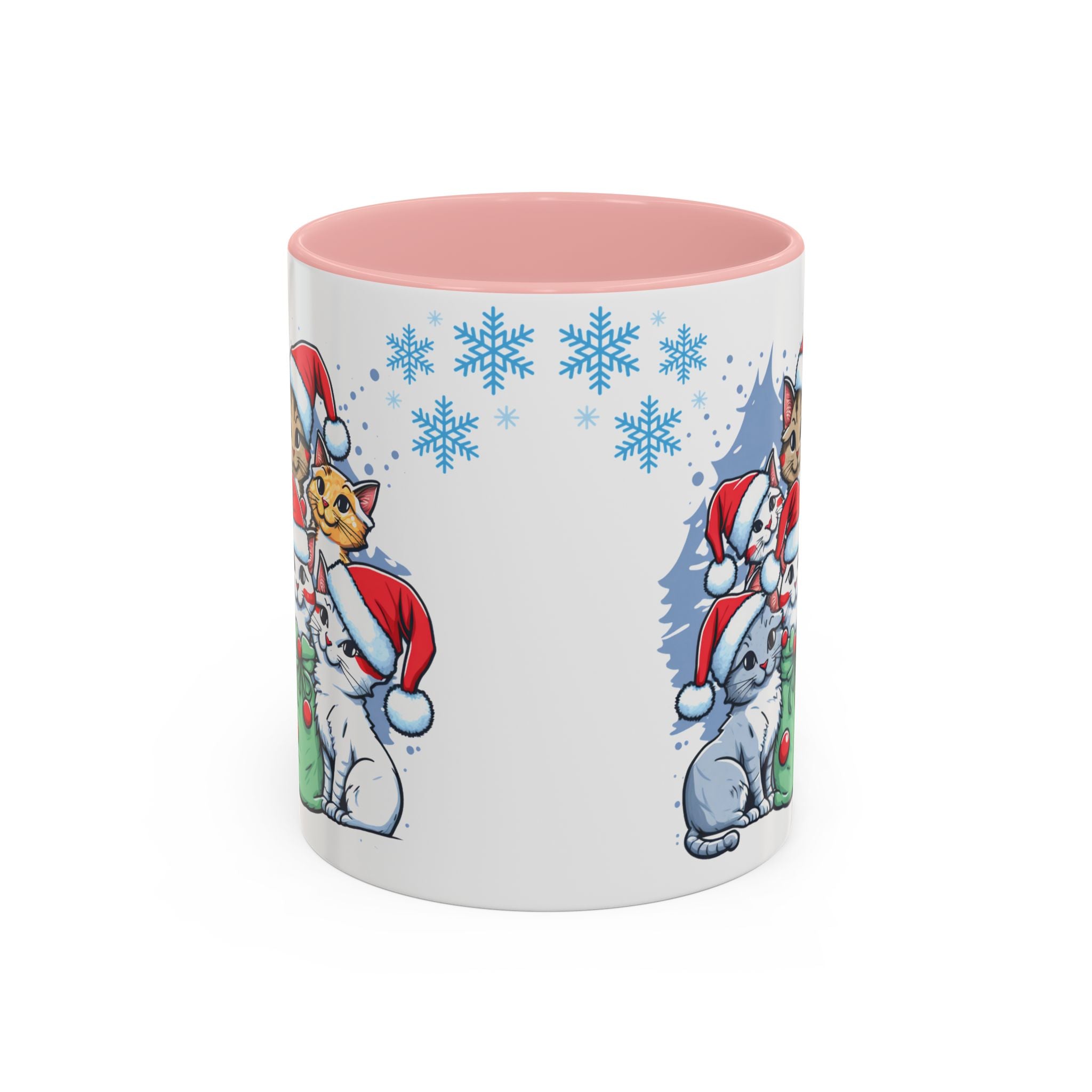 Christmas Ceramic Mug Cat Best Gift Holiday Festive Cup Christmas Gift Cute Kids