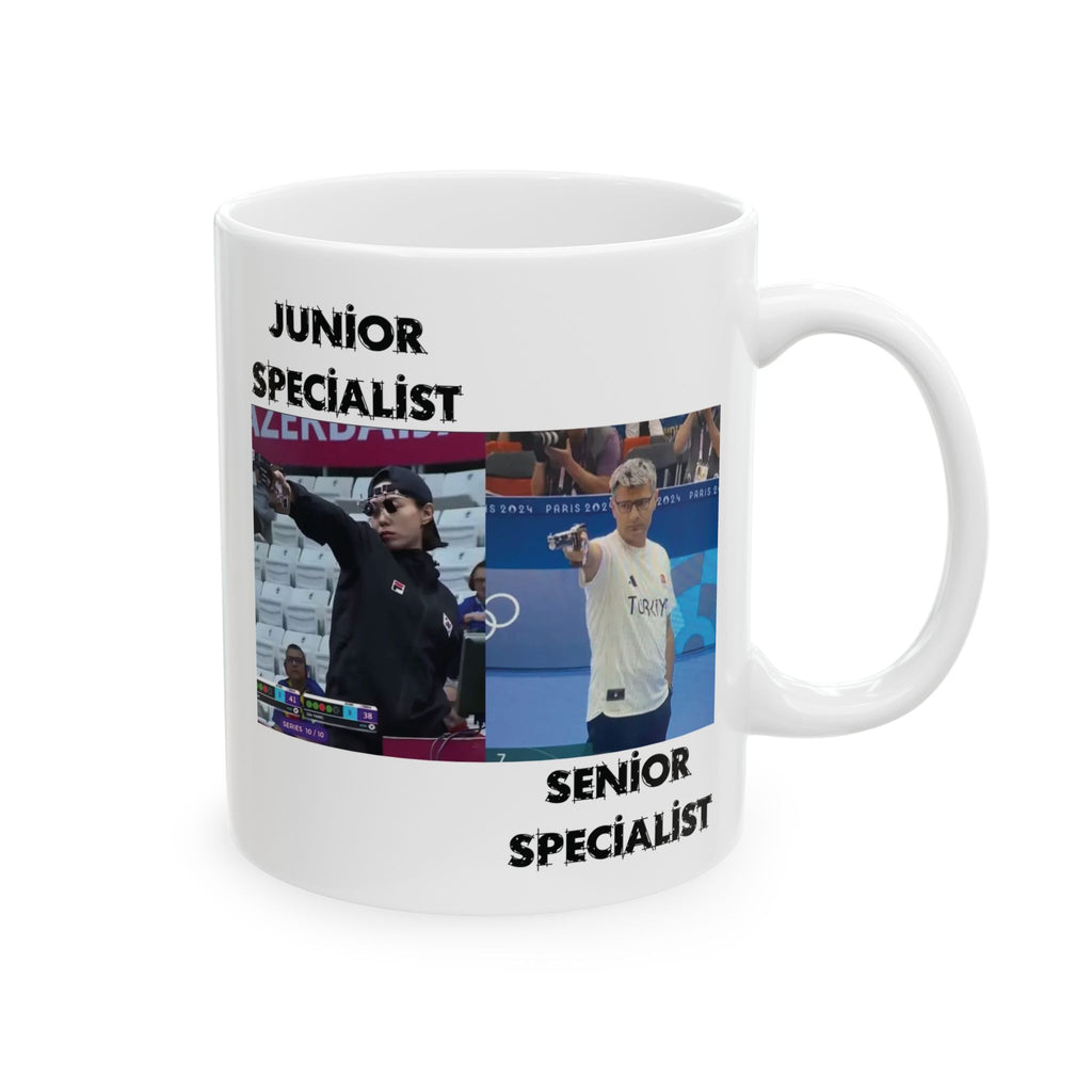 Epic Turkish Shooter Guy Yusuf Dikec Paris 2024 Coffee Funny Office Mug Olympics