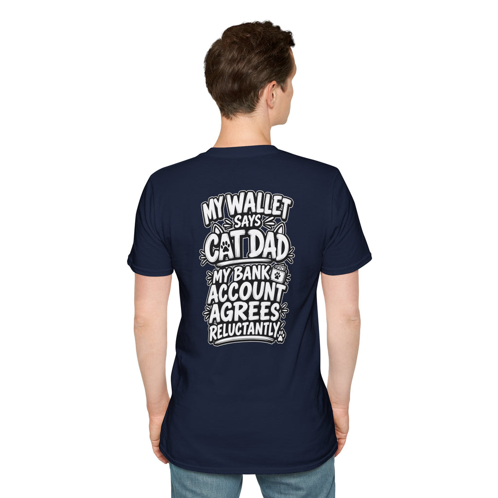 Cat Dad Shirt Pet Lover Tshirt Funny Cat Lover Graphic Tee Dark Humor Tee Unique Gift Funny Tshirt