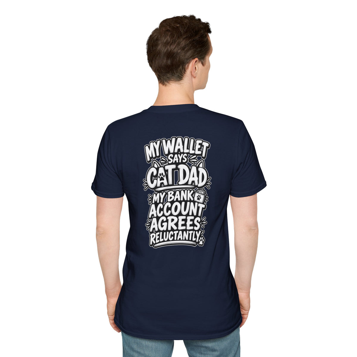 Cat Dad Shirt Pet Lover Tshirt Funny Cat Lover Graphic Tee Dark Humor Tee Unique Gift Funny Tshirt