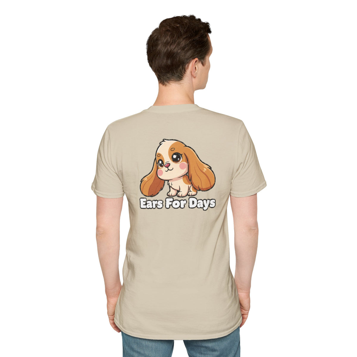 Cute Cocker Spaniel Shirt Ears For Days Funny Dog Lover Unisex Softstyle Tee Gift