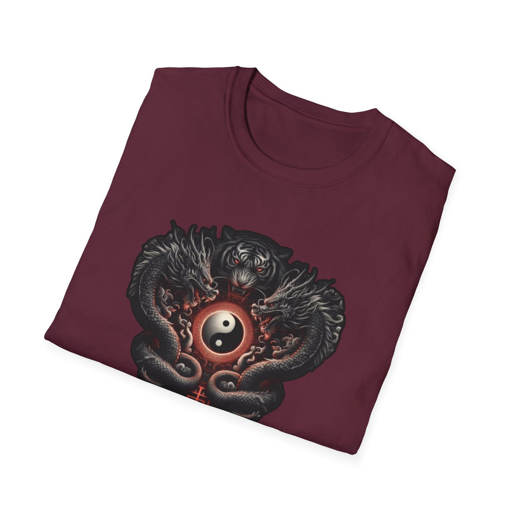 Dragon T-shirt Men Women Graphic Tee Clothing Apparel Chinese Dagon Symbol Gift