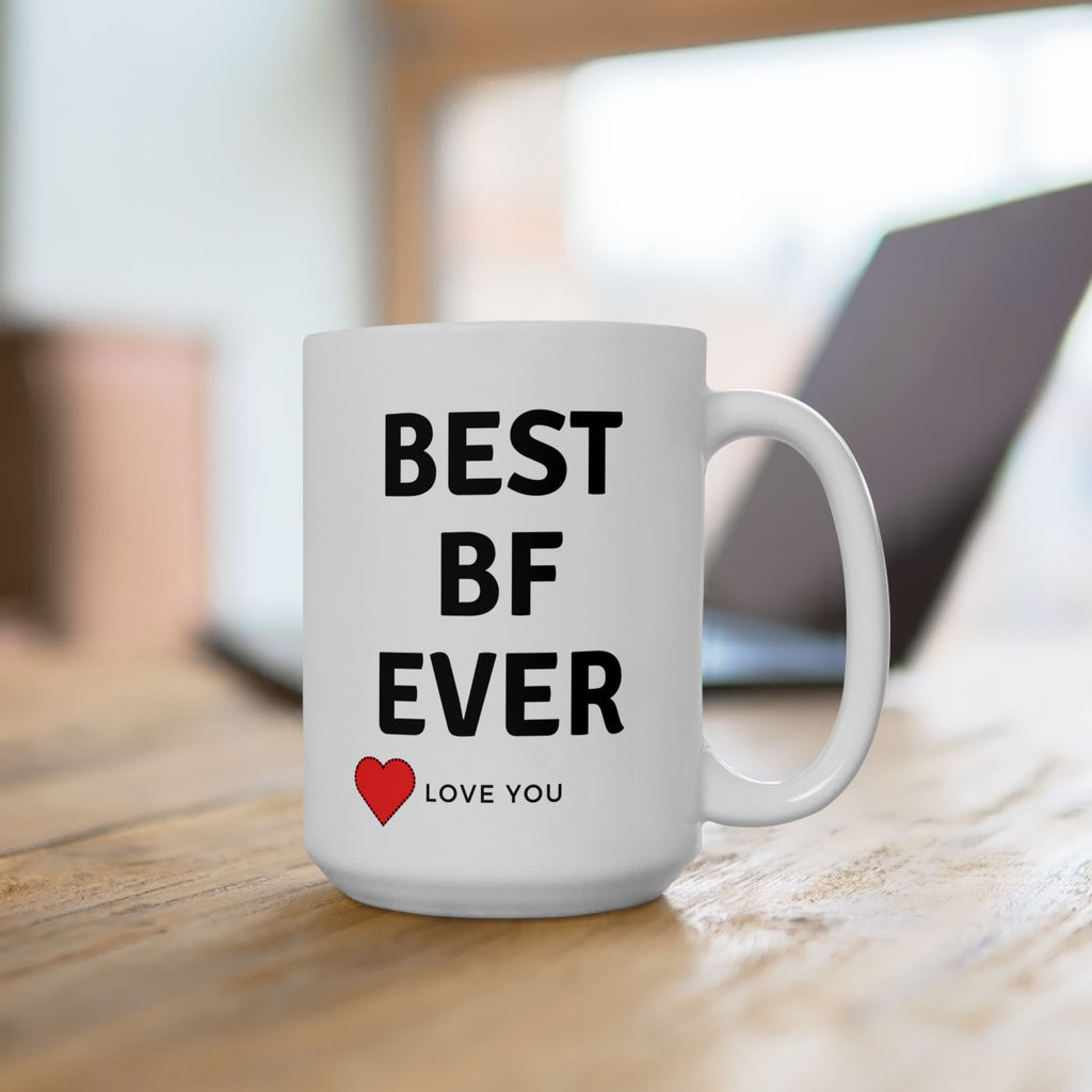Best Bf Ever World's Best Boyfriend Ceramic Love Coffee Tea Mug New Gift 15oz