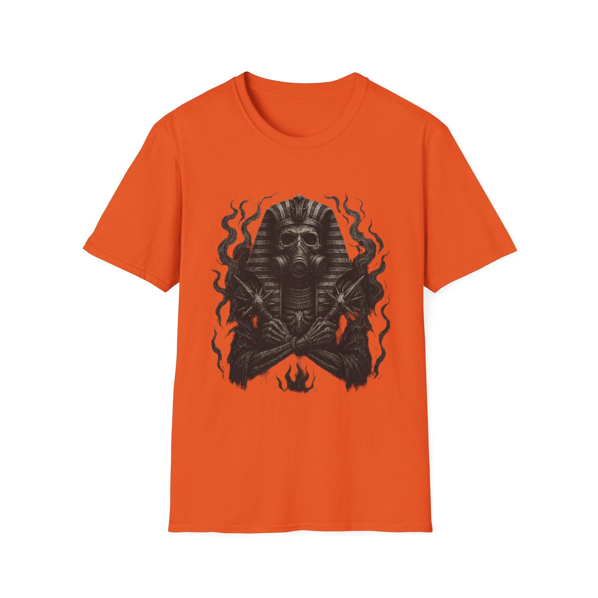 Vintage Mens T-shirts Egyptian Skull Graphic Tees Men Pharaoh Unisex Clothing Best Gift