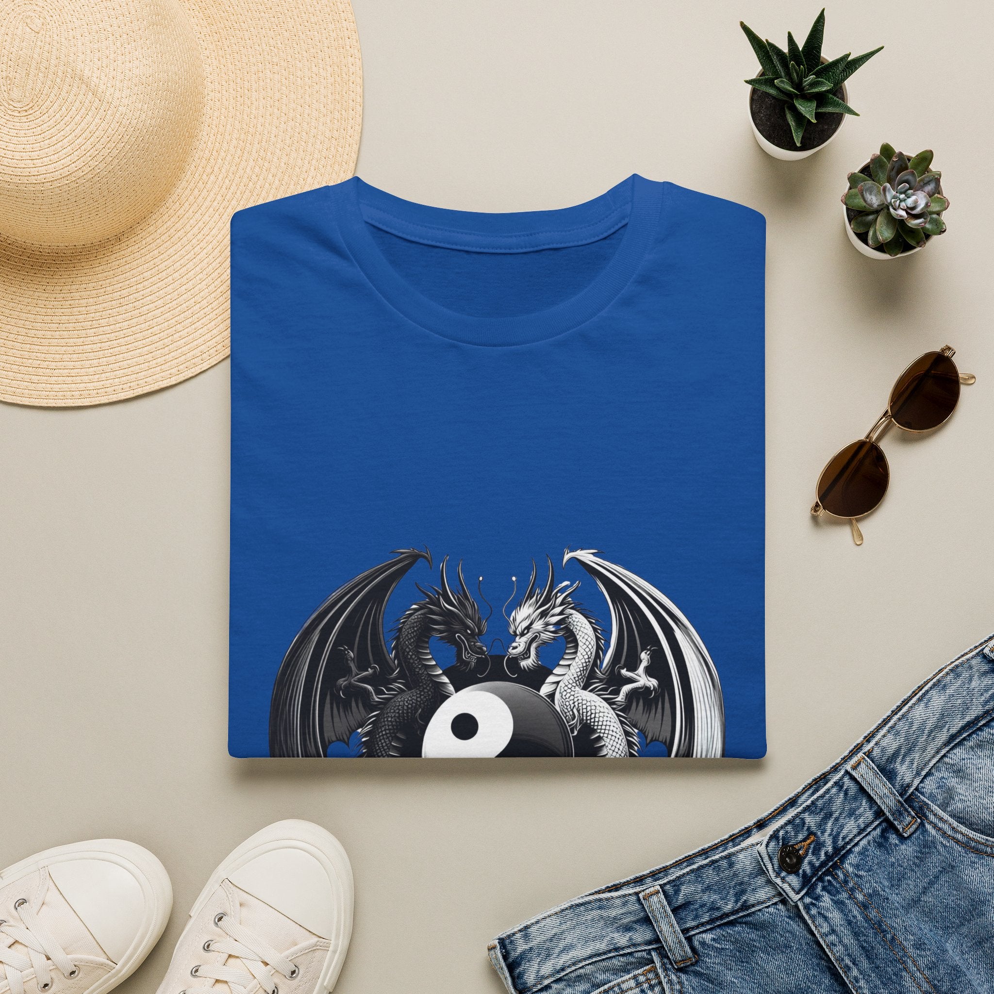 Dragon T-shirt Men Women Graphic Tee Clothing Apparel Chinese Dagon Symbol Gift
