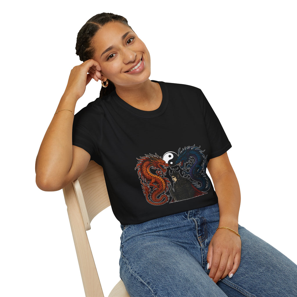 Dragon T-shirt Men Women Graphic Tee Clothing Apparel Chinese Dagon Symbol Gift