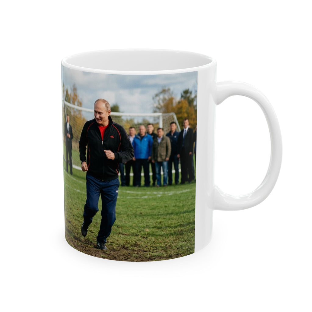 Funny Donald Trump Mug Kim Putin Ceramic Coffee Cup Tea Mug Football Gift Soccer
