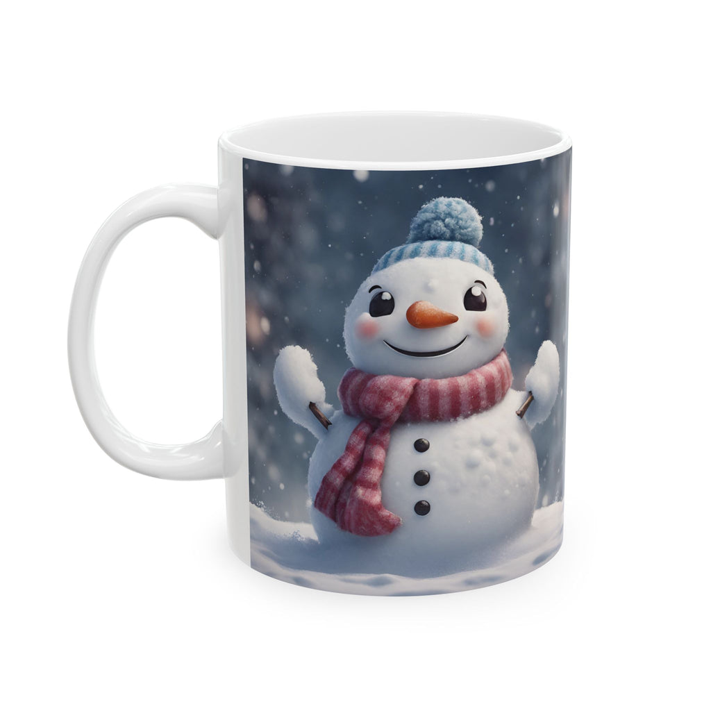 Snowman Mug Christmas Mug Funny Mug Ceramic Coffee Mug Tea Cup Cute Gift Frosty 11oz
