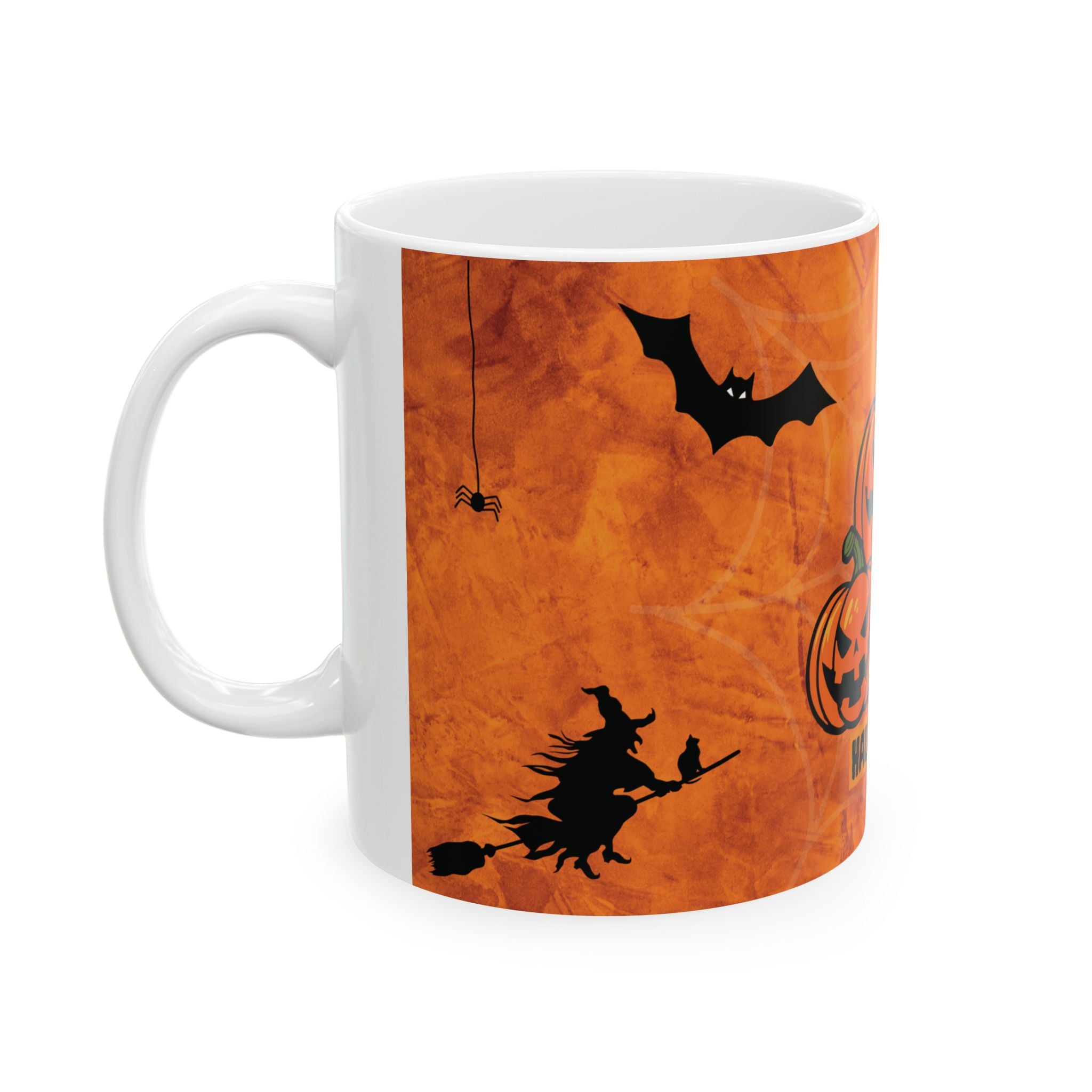 Halloween Cute Pumpkins Ghost Mug Coffee Funny Gift Happy Halloween Mug New 11oz