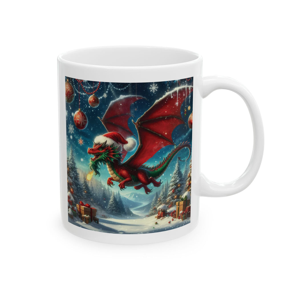 Christmas Mug Dragon Mug Santa Funny Coffee Tea Ceramic Cup New Year 2027 Gift