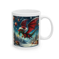 Christmas Mug Dragon Mug Santa Funny Coffee Tea Ceramic Cup New Year 2027 Gift