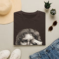 Crying Woman Mask Art T-Shirt | Hidden Emotions Sketch Graphic Tee Unisex Unisex Softstyle T-Shirt