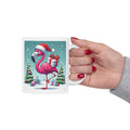 Christmas Mug Pink Flamingo Mug Holiday Unique Coffee Cup Funny Christmas Gift 2026
