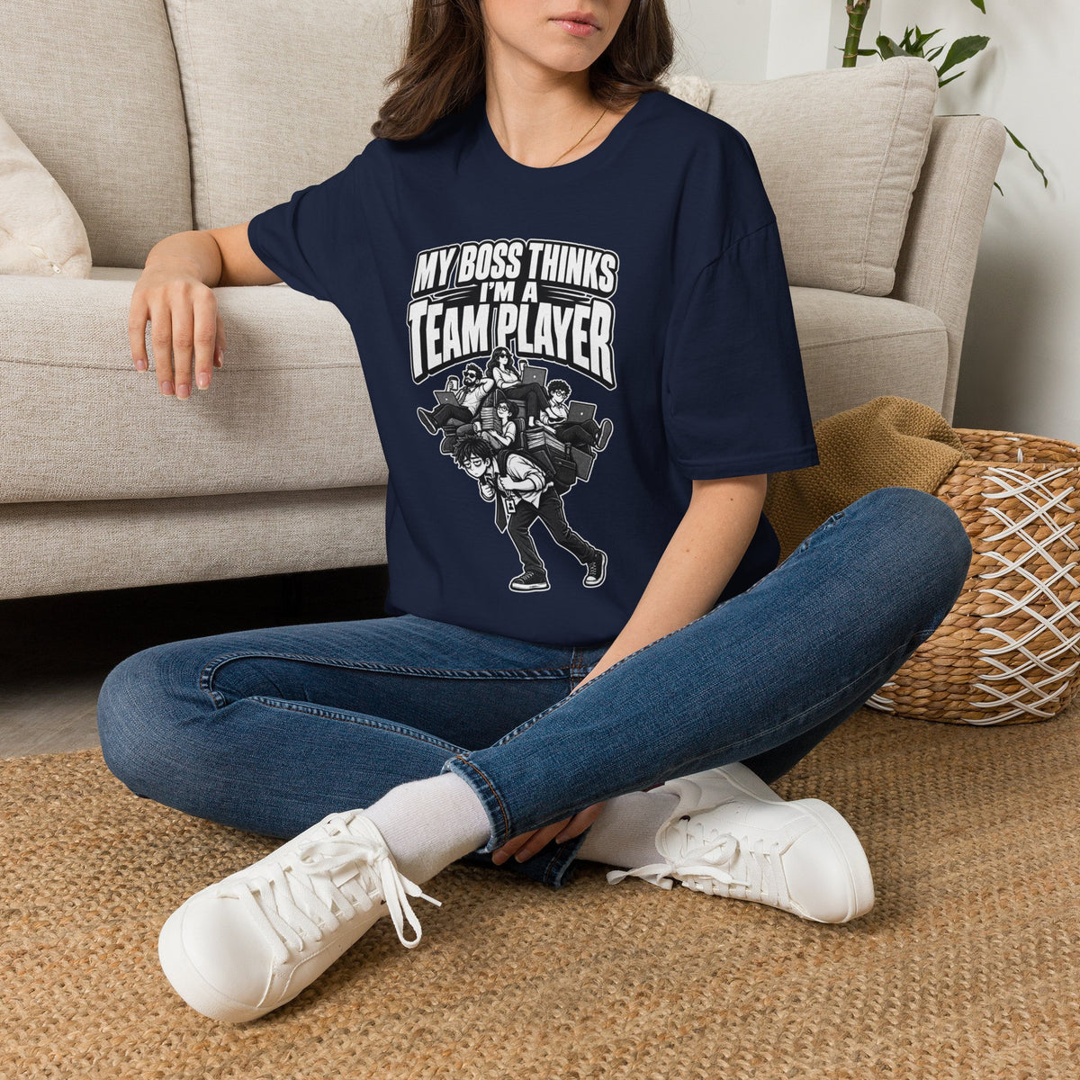 Funny Dark Humor Tshirt — Funny Office Tshirt Dark Humor Graphic Tee Unique Coworker Gift TEAM PLAYER Shirt