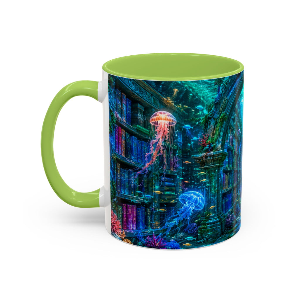 3D Library Bookshelf Mug Ceramic Book Lovers Coffee Mug Gifts Funny Accent Cup