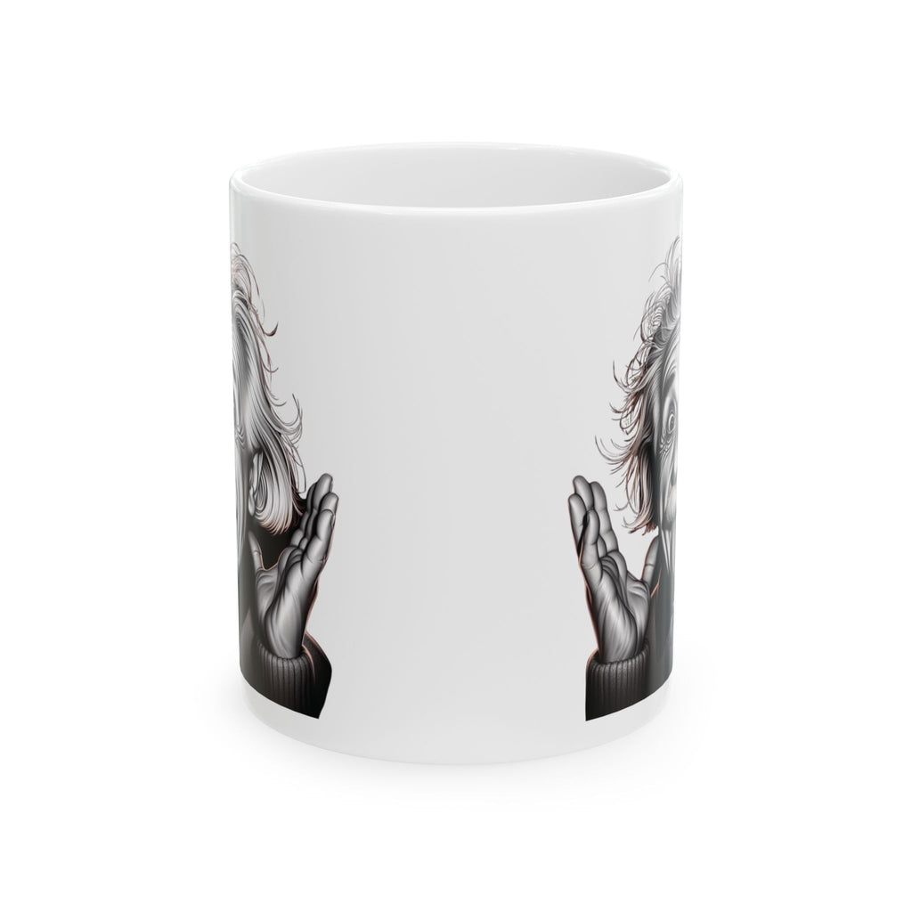 Funny Unique Albert Einstein Print Cute Ceramic Mug Tea Coffee Cup Gift 11oz