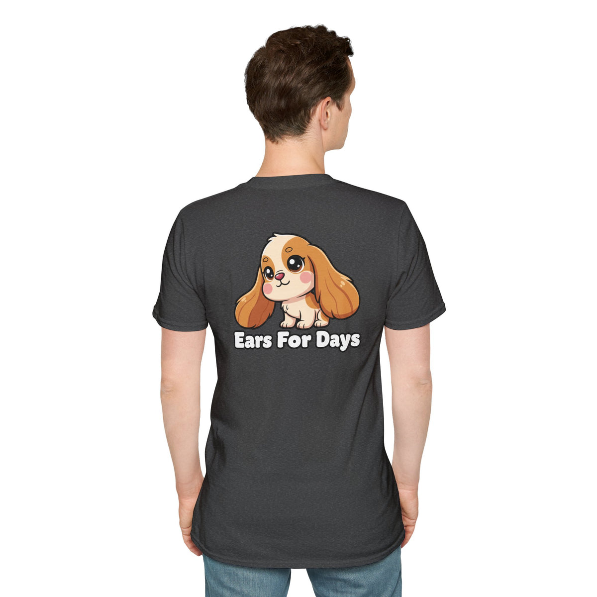Cute Cocker Spaniel Shirt Ears For Days Funny Dog Lover Unisex Softstyle Tee Gift